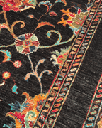 Sultani Hand-Knotted Wool Rug 4' x 6'