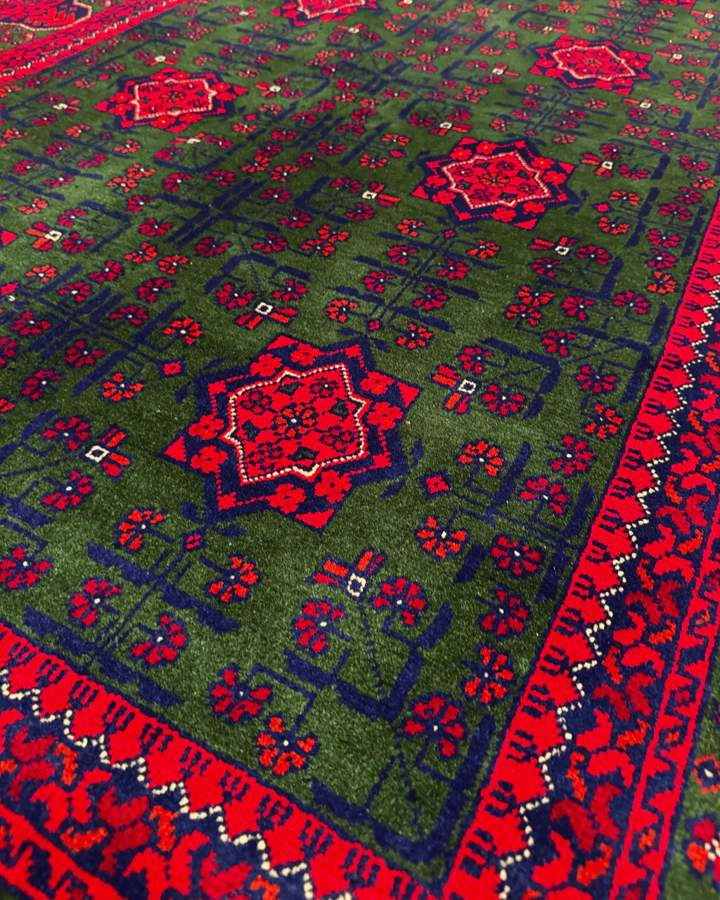 Wolle im afghanischen Stil 1,8x4,8ft – 55x146cm