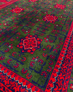 Wolle im afghanischen Stil 1,8x4,8ft – 55x146cm