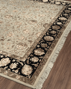 Ottoman Elegance Hand-Knotted Wool Rug 8' 2" x 9' 9"