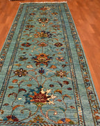 Sultani Hand-Knotted Wool Runner 2' 65" x 8'