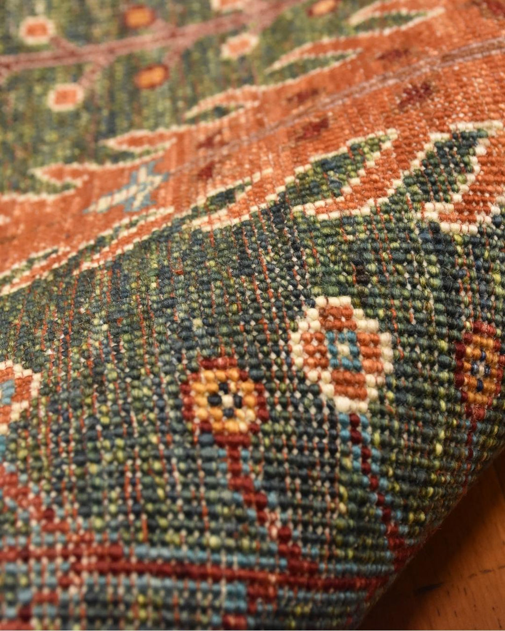 Sultani Hand-Knotted Wool Rug 5' 7" x 8'