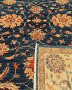 Ushak Hand-Knotted Wool Rug 4' x 6'