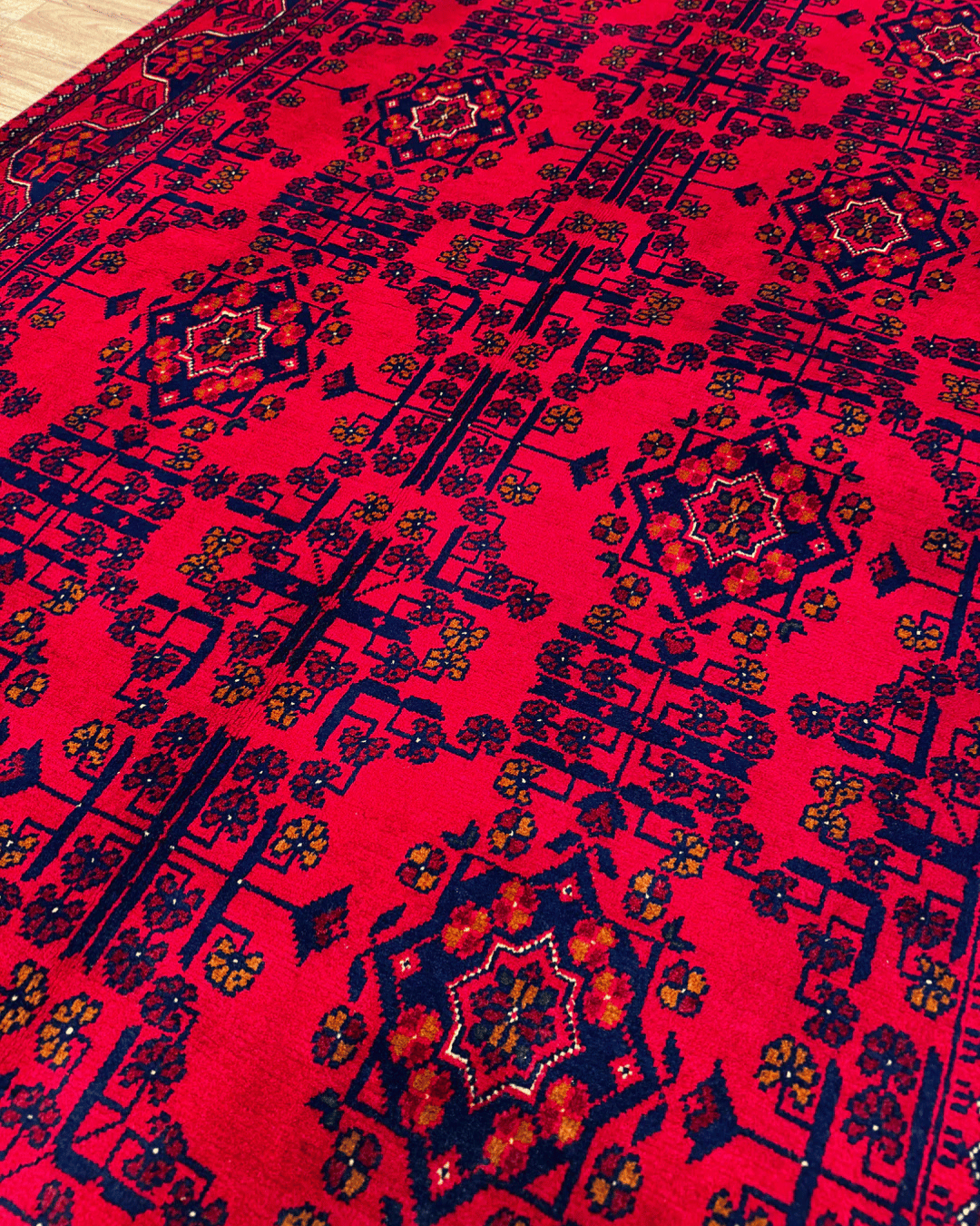 Wolle im afghanischen Stil 1,8x4,8ft – 55x146cm