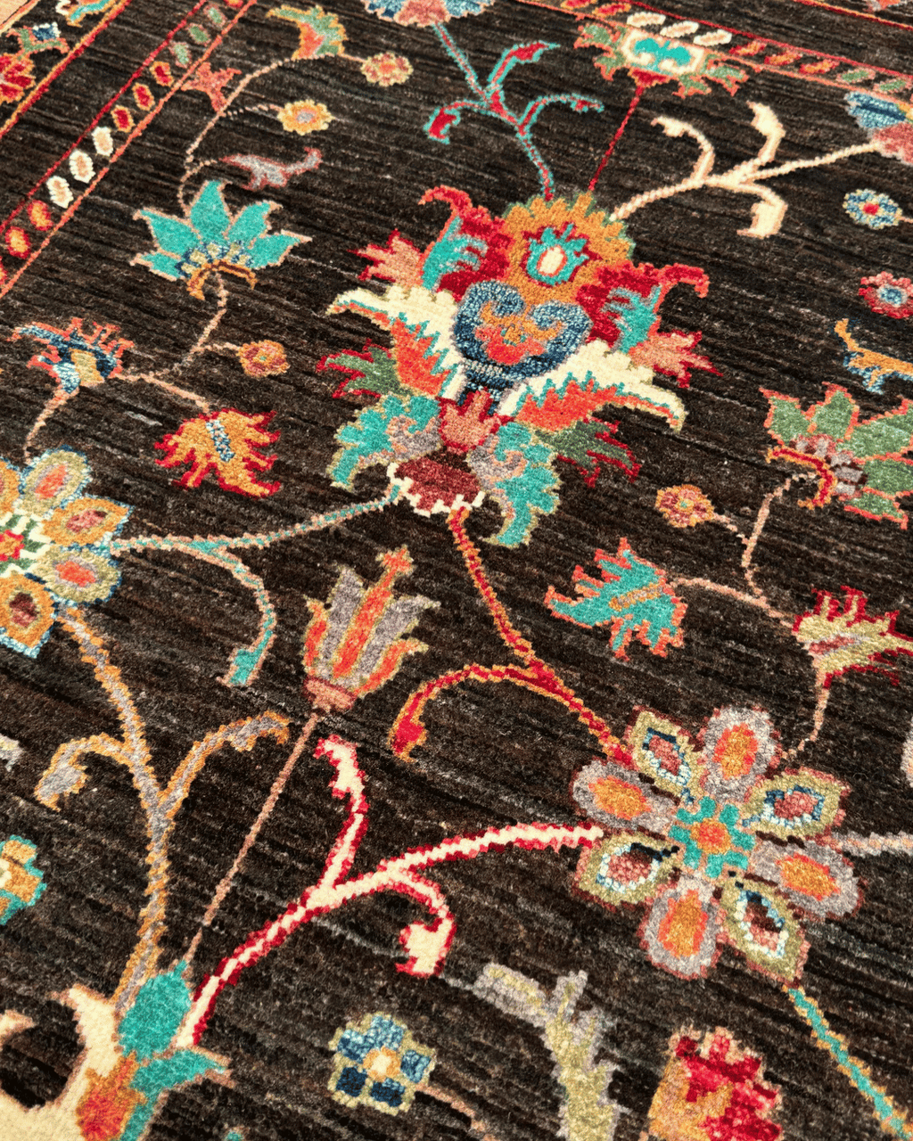 Sultani Hand-Knotted Wool Rug 2' 8" x 4' 2"