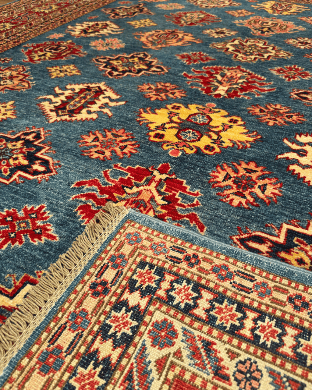 Shirvan Hand-Knotted Wool Rug 8' x 10'