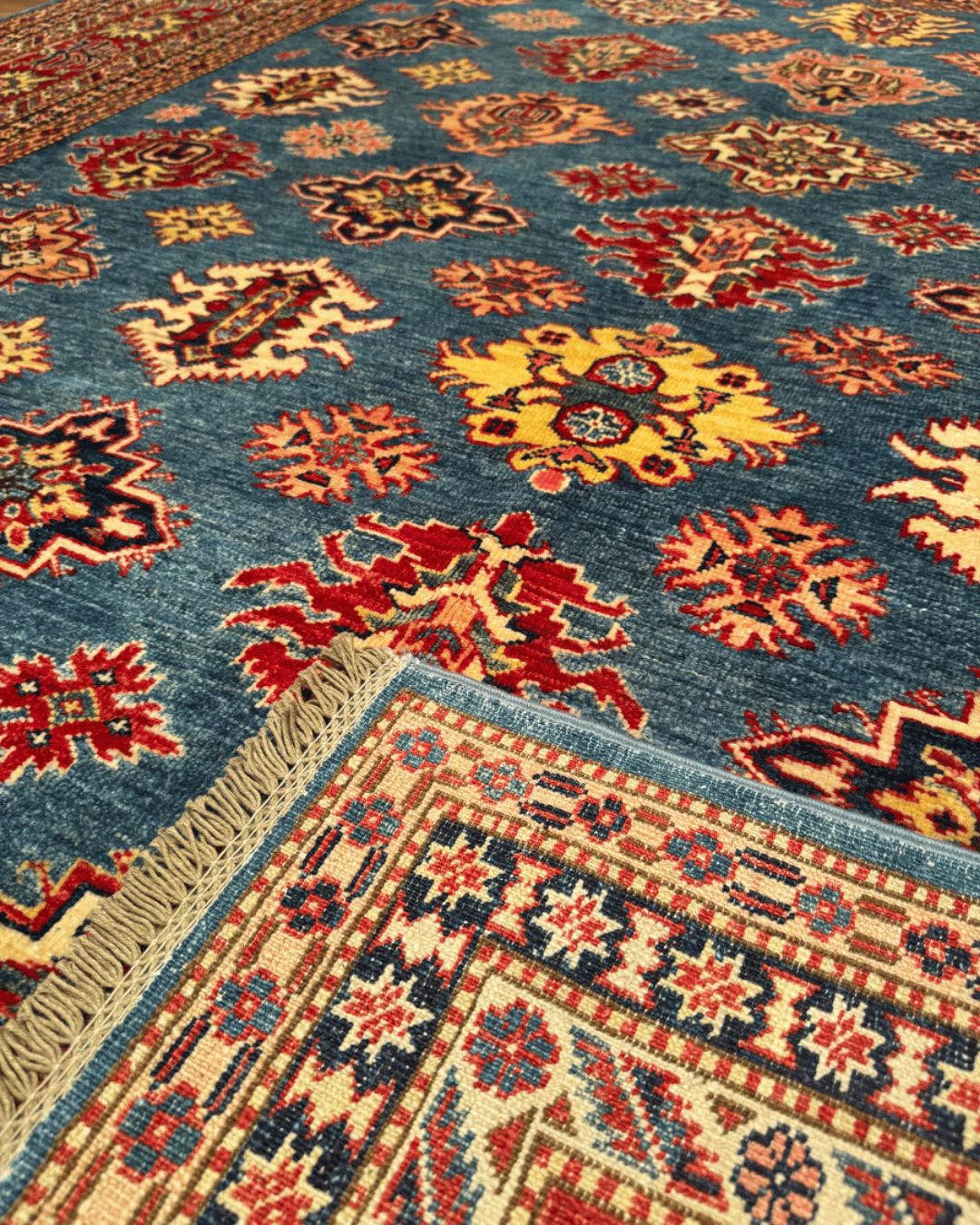 Shirvan Hand-Knotted Wool Rug 8' x 10'