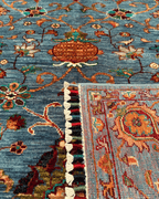 Sultani Hand-Knotted Wool Rug 4' x 6'