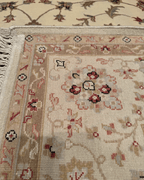 Ottoman Elegance Hand-Knotted Wool Rug 5' 7" x 8'