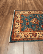 Ushak Hand-Knotted Wool Runner 2' x 8'