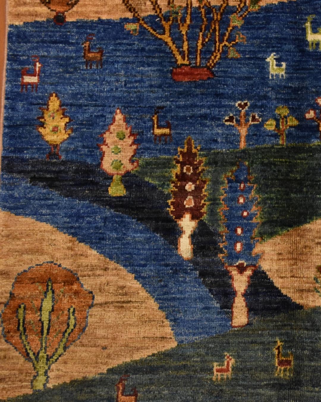 Sultani Hand-Knotted Wool Rug 2' 75" x 4'