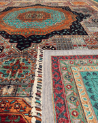 Mamluk Hand-Knotted Wool Rug 9' 1" x 12' 3"