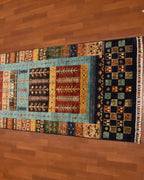 Sultani Hand-Knotted Wool Runner 2' 65" x 9' 5"