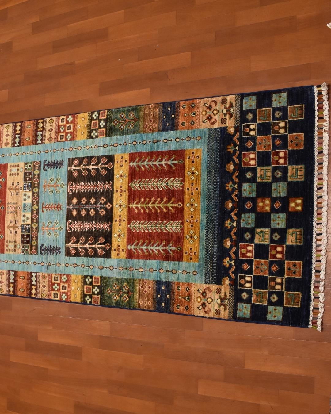 Sultani Hand-Knotted Wool Runner 2' 65" x 9' 5"