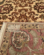 Ushak Hand-Knotted Wool Rug 6' x 9'