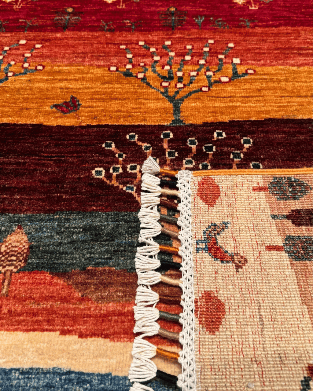 Sultani Hand-Knotted Wool Rug 2' 8" x 4' 2"