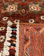 Sultani Hand-Knotted Wool Rug 4' x 6'