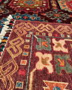 Veziri Hand-Knotted Wool Rug 5' 7" x 7' 9"