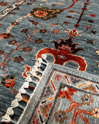 Sultani Hand-Knotted Wool Rug 3' 5" x 4' 8"