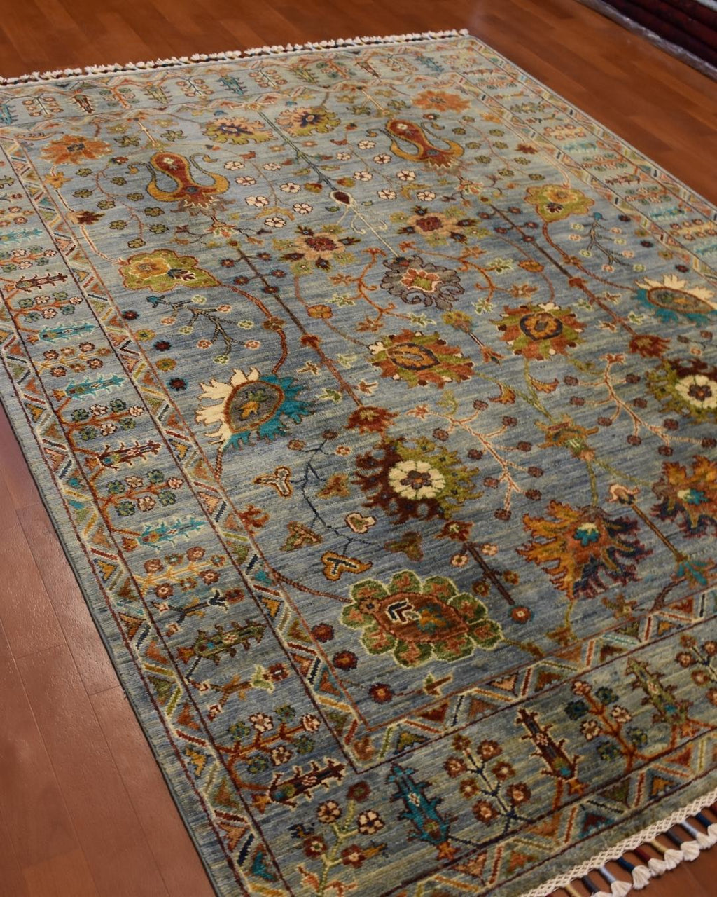 Sultani Hand-Knotted Wool Rug 153x201 cm 3.10 m² | 5x7 ft