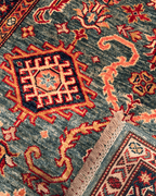 Shirvan Hand-Knotted Wool Rug 3' 9" x 6' 5"