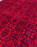 Handwoven Afghan Style Wool Rug 8' 1" x 11' 4"