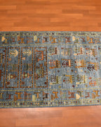 Sultani Hand-Knotted Wool Runner 2' 7" x 9' 2"