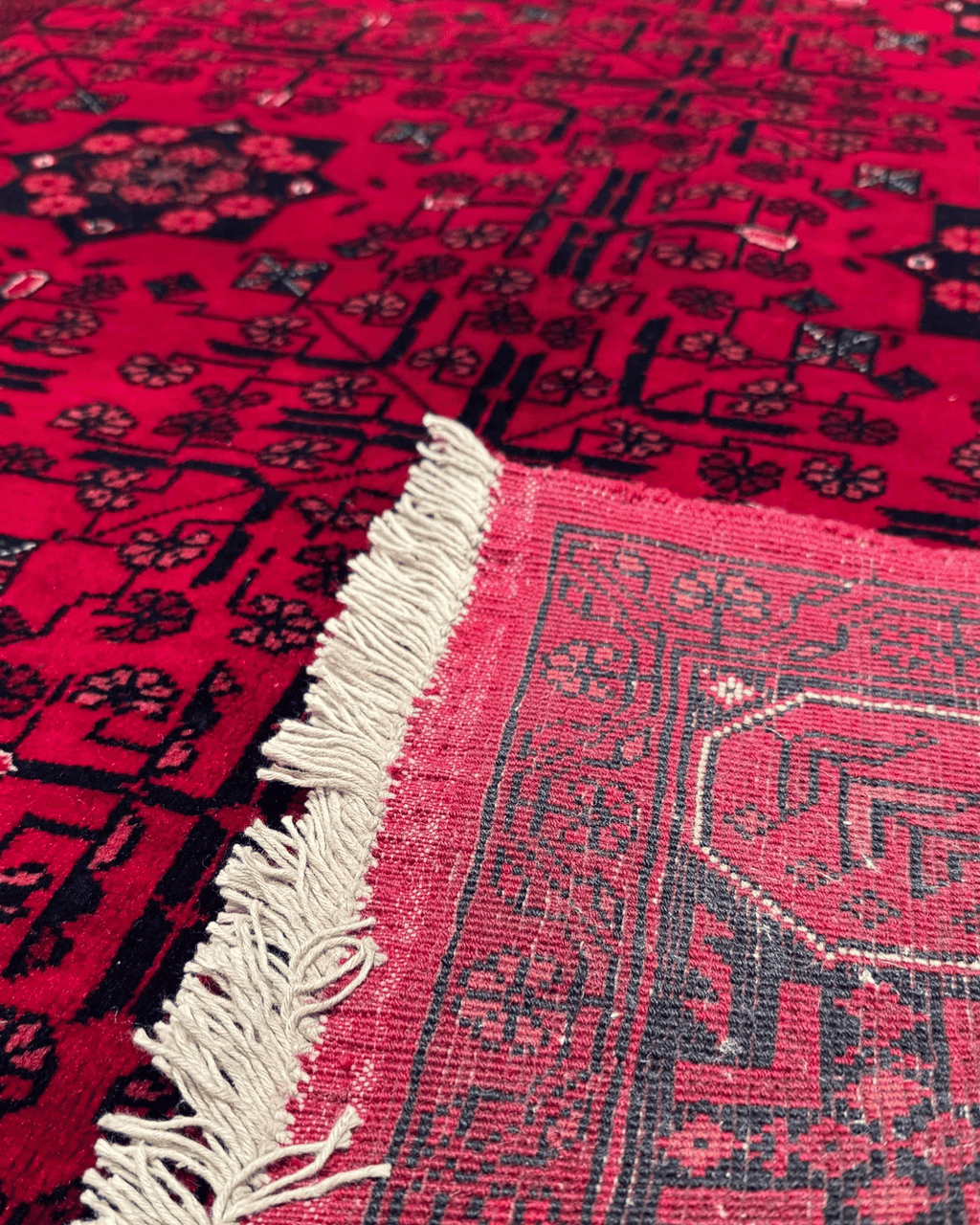 Wolle im afghanischen Stil 1,8x4,8ft – 55x146cm