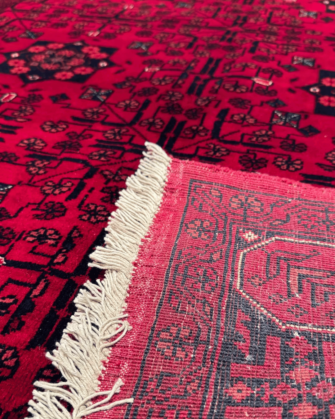 Wolle im afghanischen Stil 1,8x4,8ft – 55x146cm