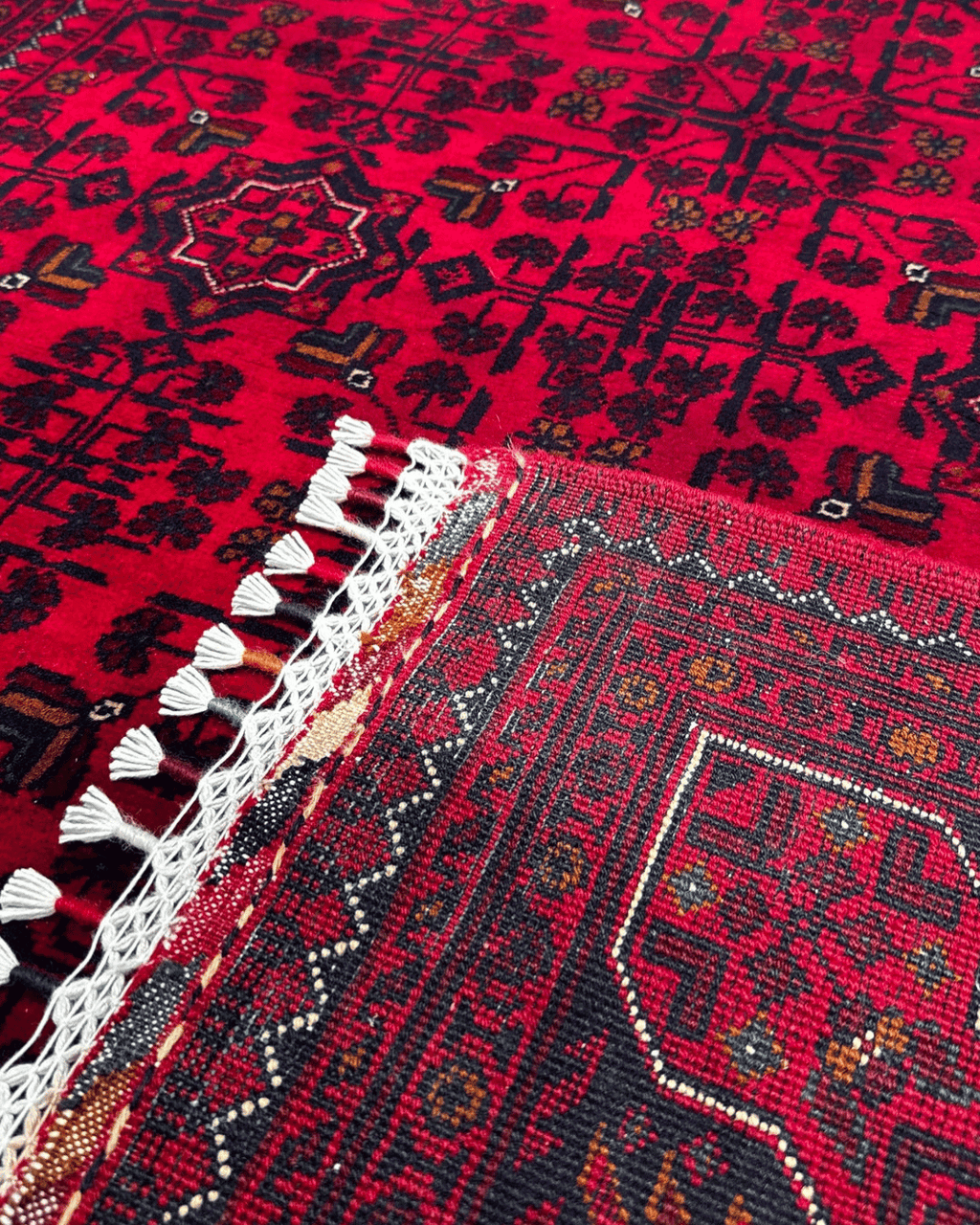 Wolle im afghanischen Stil 1,8x4,8ft – 55x146cm