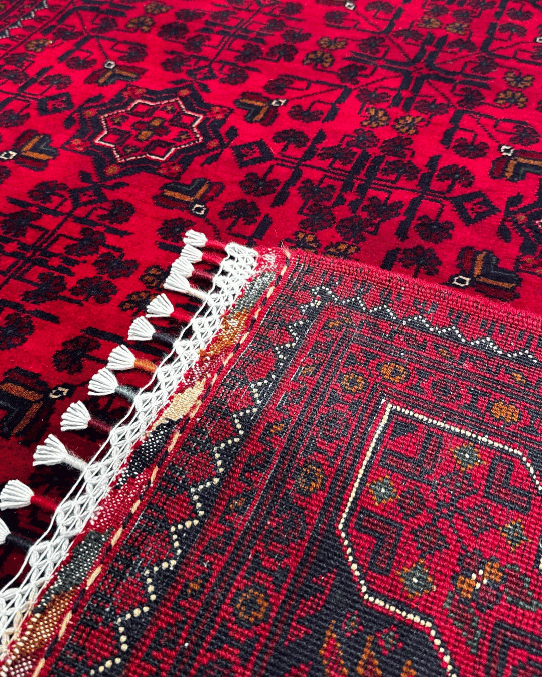 Wolle im afghanischen Stil 1,8x4,8ft – 55x146cm