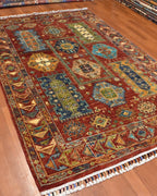 Sultani Hand-Knotted Wool Rug 4' 2" x 6' 3"
