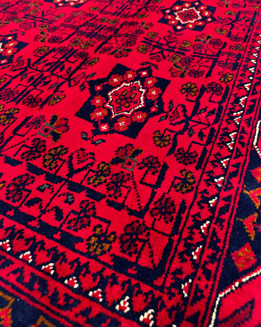 Wolle im afghanischen Stil 1,8x4,8ft – 55x146cm