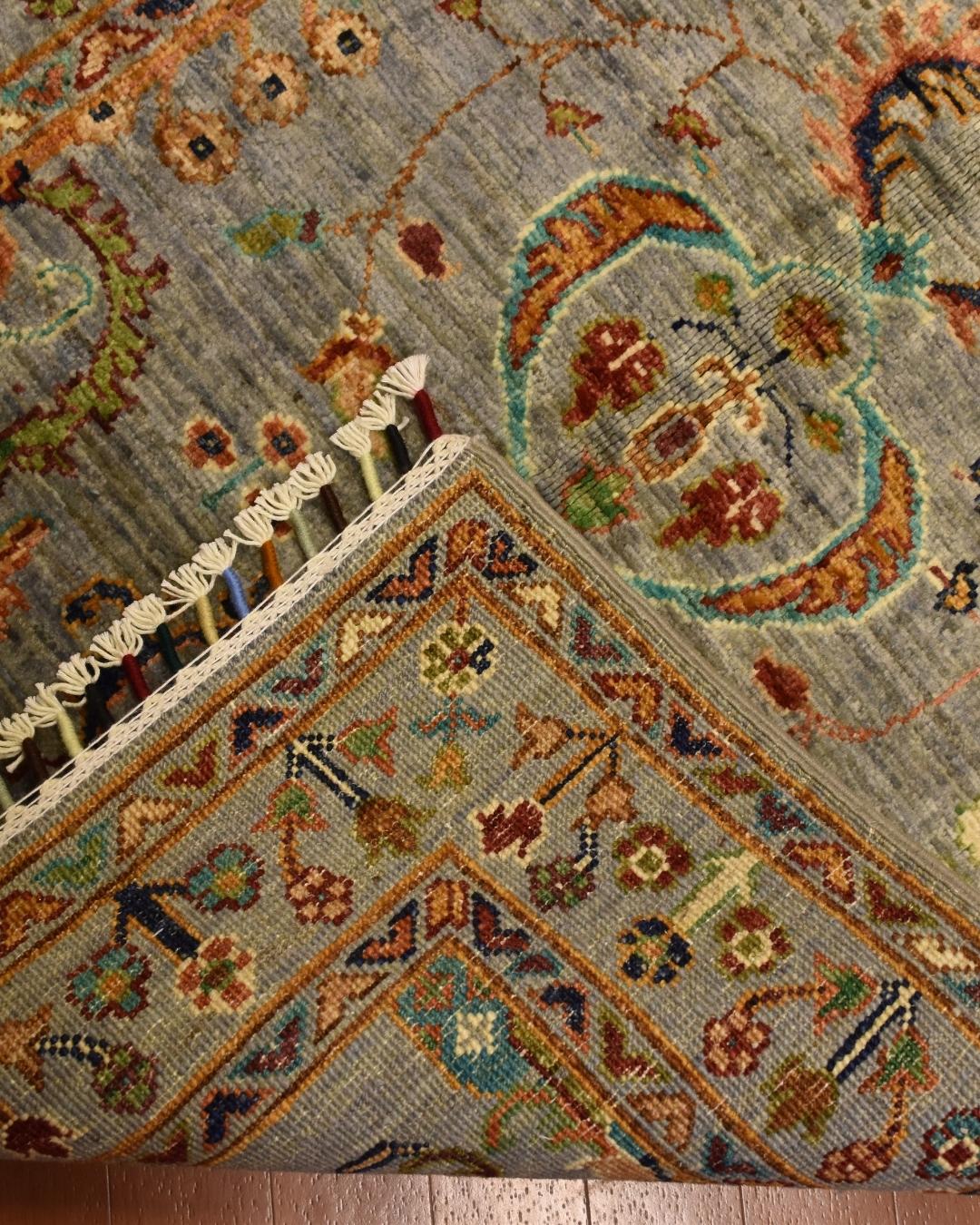 Sultani Hand-Knotted Wool Rug 2' 7" x 4'