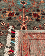 Sultani Hand-Knotted Wool Rug 3' 4" x 5' 2"