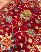 Sultani Hand-Knotted Wool Rug 2' 6" x 3' 9"