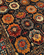 Veziri Hand-Knotted Wool Rug 9' 1" x 12'