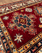 Shirvan Hand-Knotted Wool Runner 2' 6" x 10' 8"