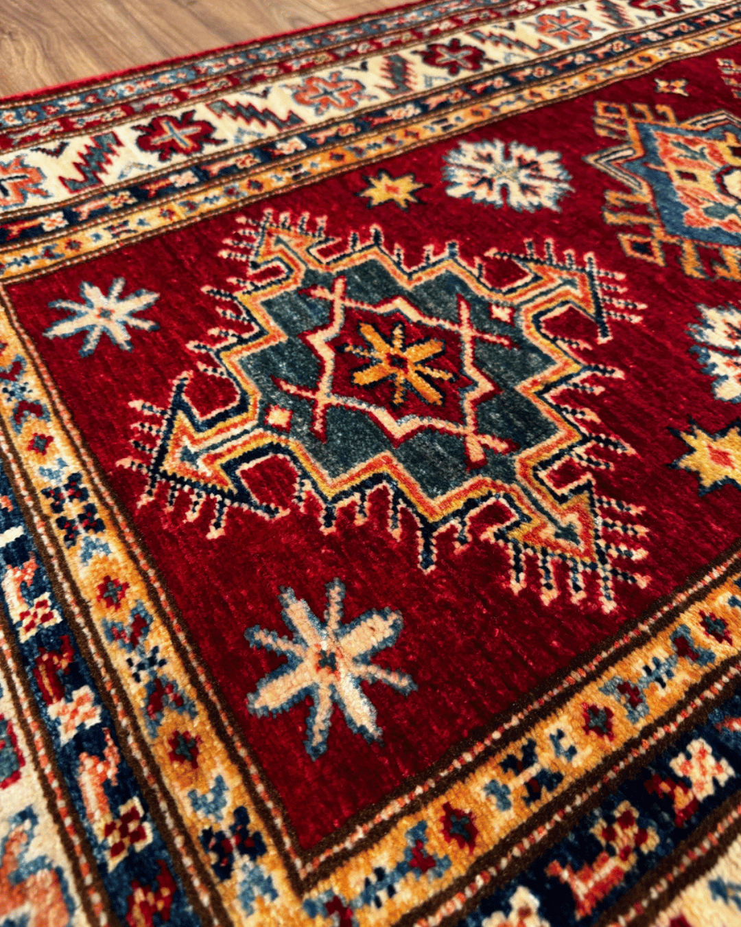 Shirvan Hand-Knotted Wool Runner 2' 6" x 10' 8"