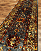 Shirvan Hand-Knotted Wool Runner 2' 6" x 9' 8"