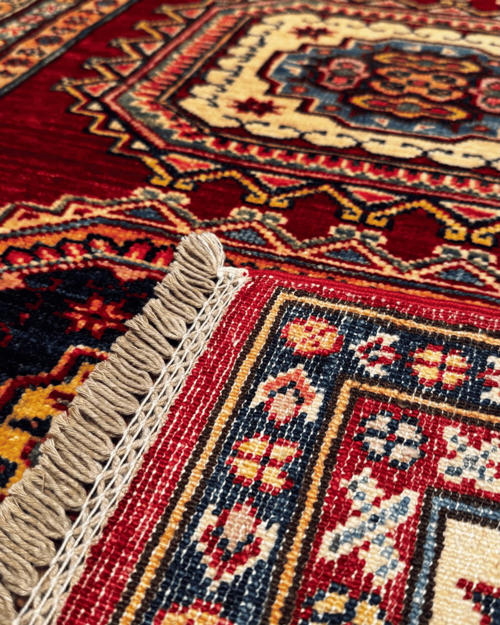 Shirvan Hand-Knotted Wool Rug 3' 3" x 5'