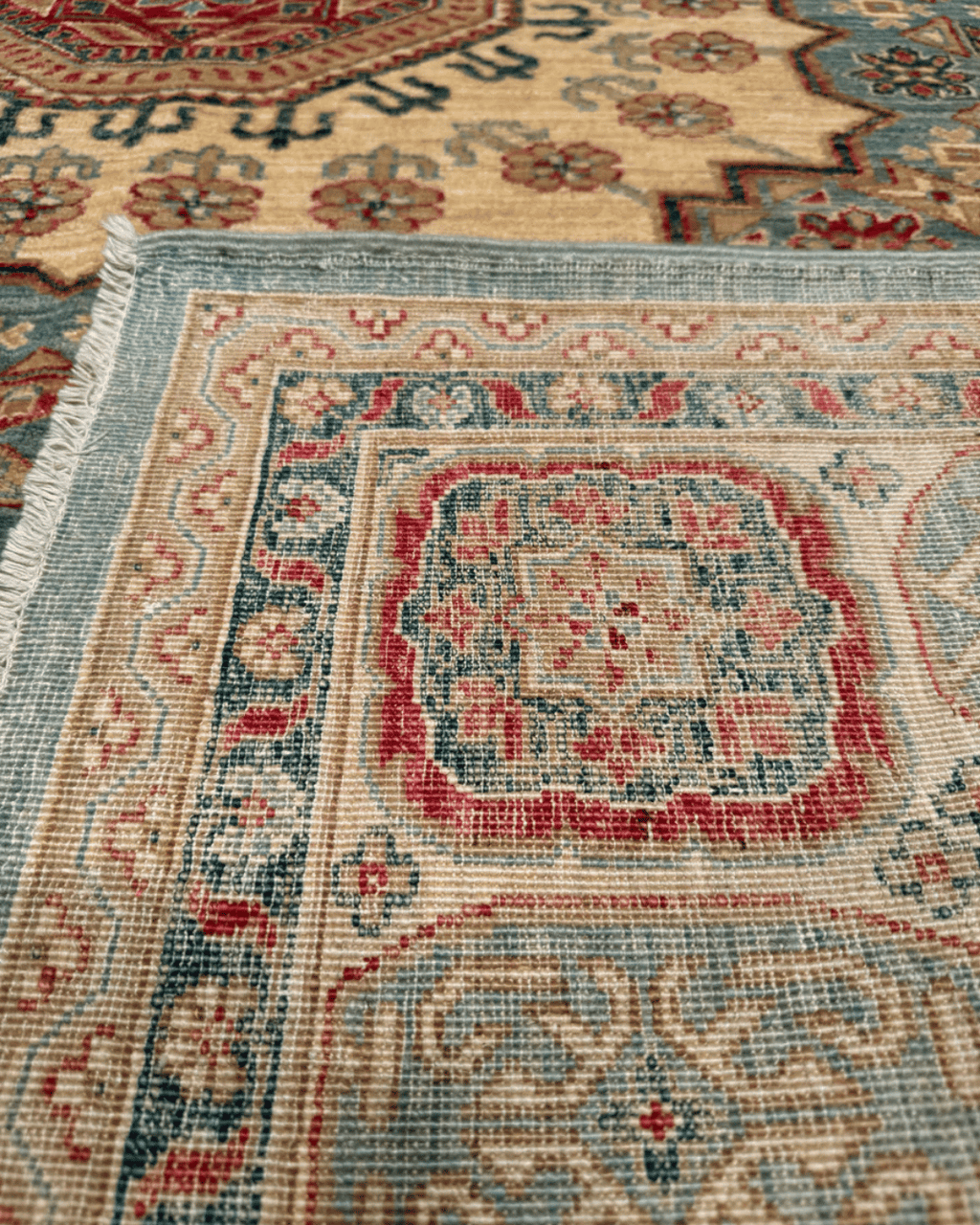 Mamluk Hand-Knotted Wool Rug 5' 7" x 7' 5"