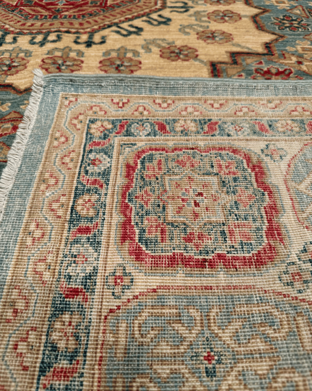 Mamluk Hand-Knotted Wool Rug 5' 7" x 7' 5"
