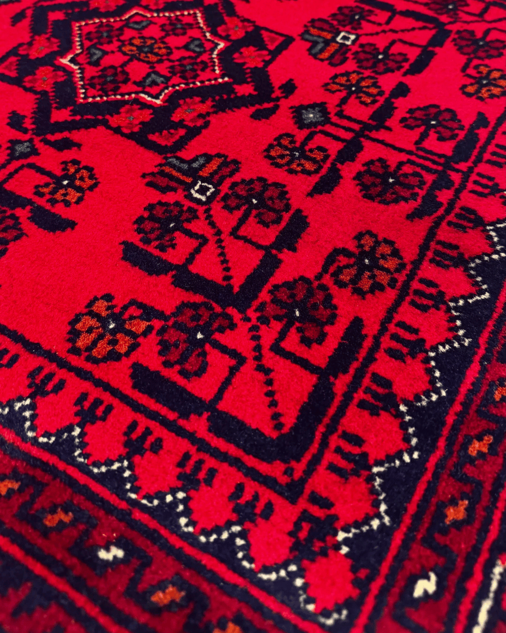 Wolle im afghanischen Stil 1,8x4,8ft – 55x146cm