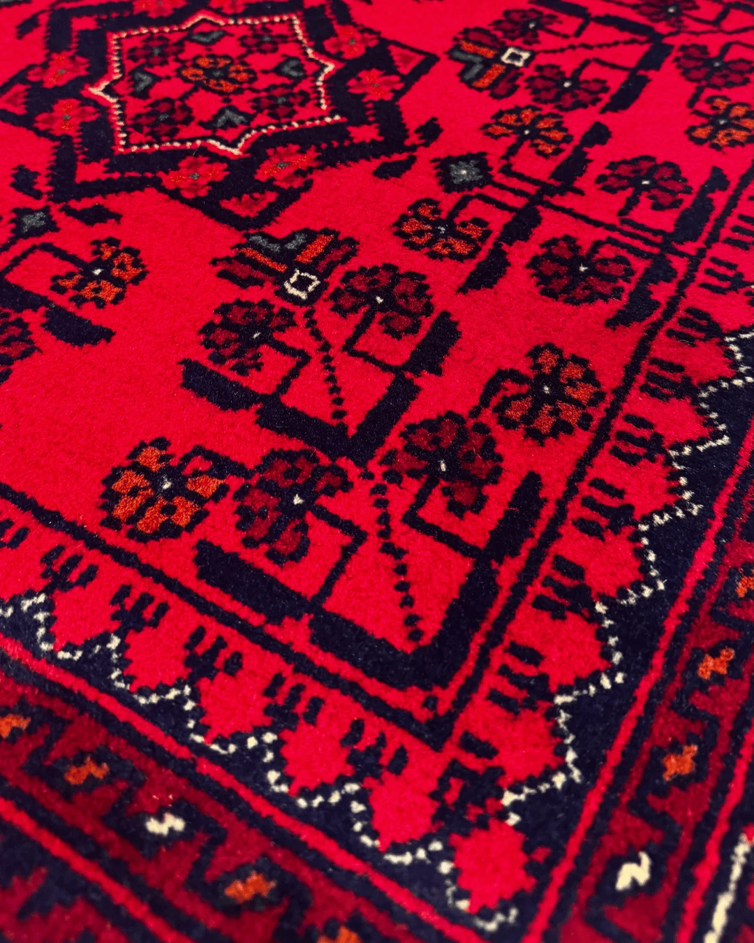 Wolle im afghanischen Stil 1,8x4,8ft – 55x146cm