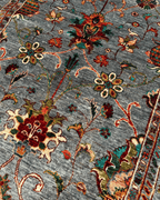 Sultani Hand-Knotted Wool Rug 4' x 6'