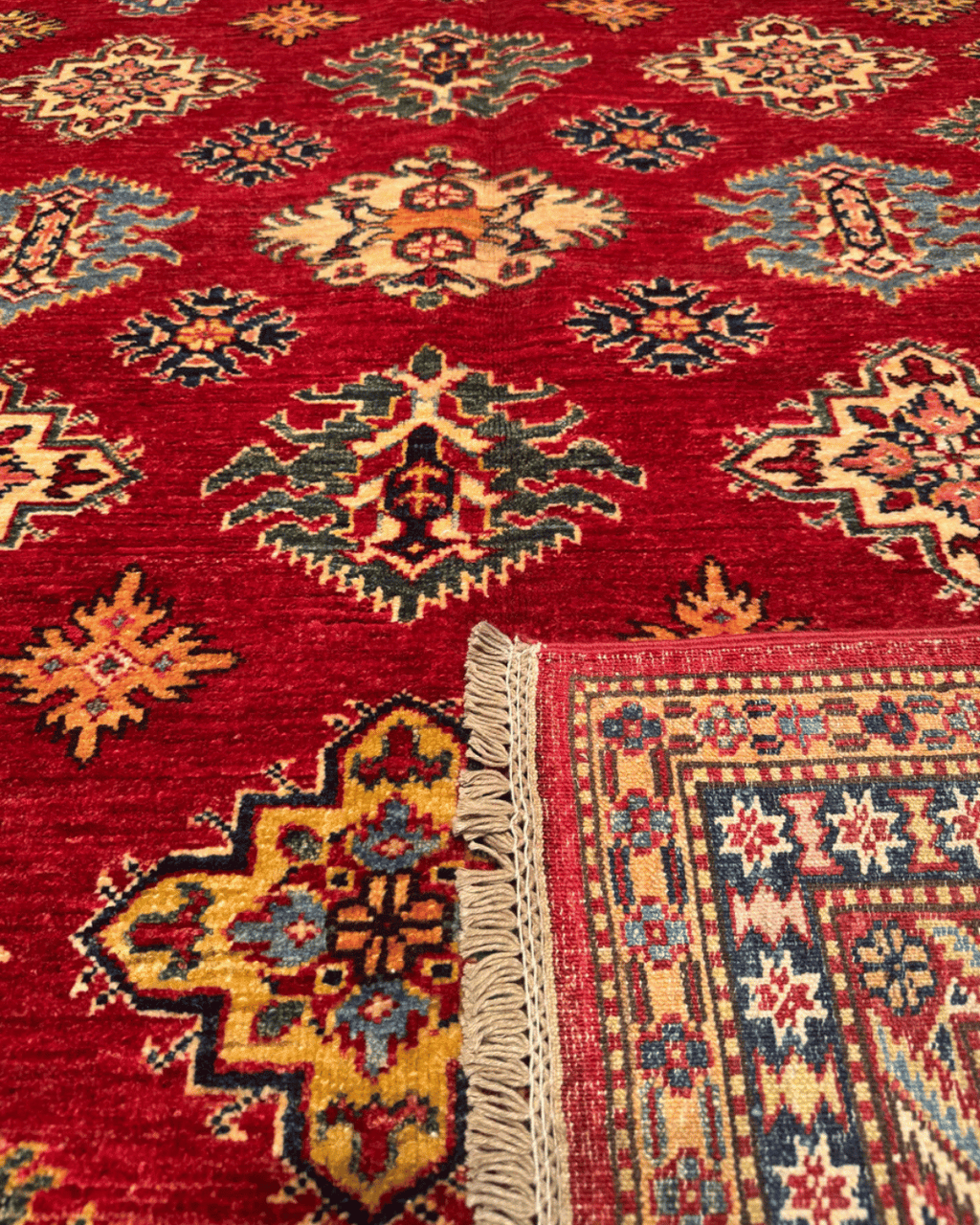 Shirvan Hand-Knotted Wool Rug 8' x 10'