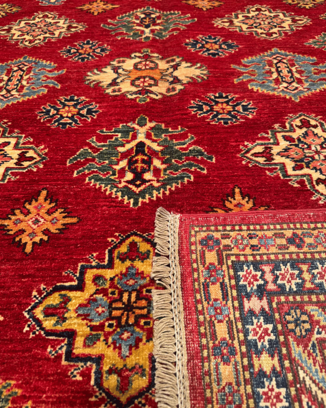 Shirvan Hand-Knotted Wool Rug 8' x 10'