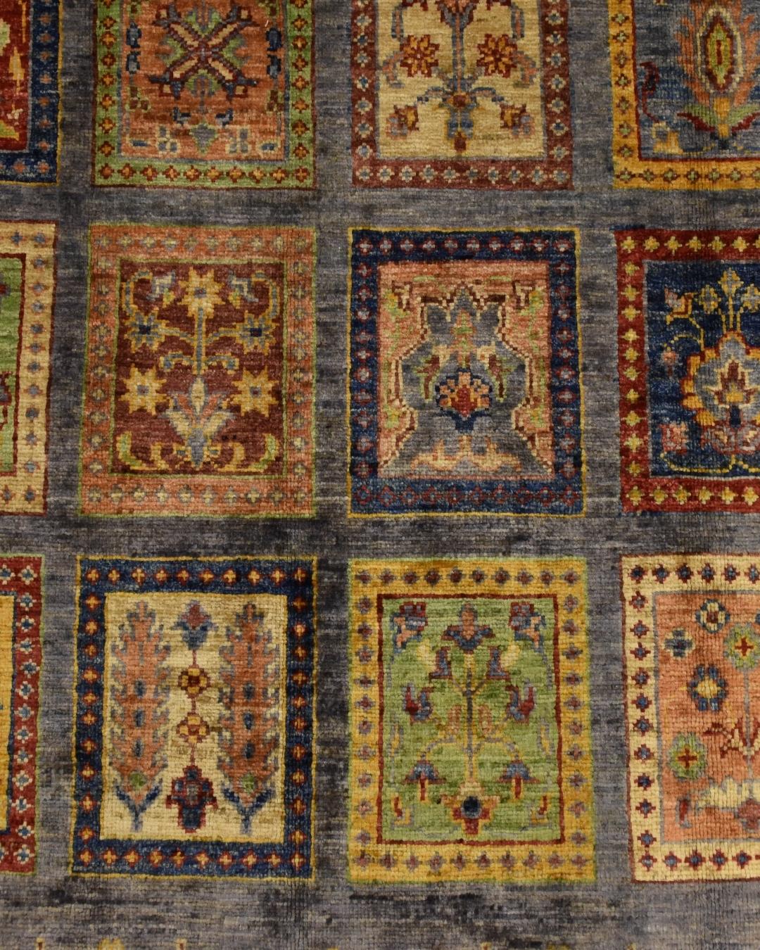 Sultani Hand-Knotted Wool Rug 4' x 6'