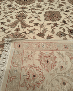 Ottoman Elegance Hand-Knotted Wool Rug 6' 7" x 9' 9"